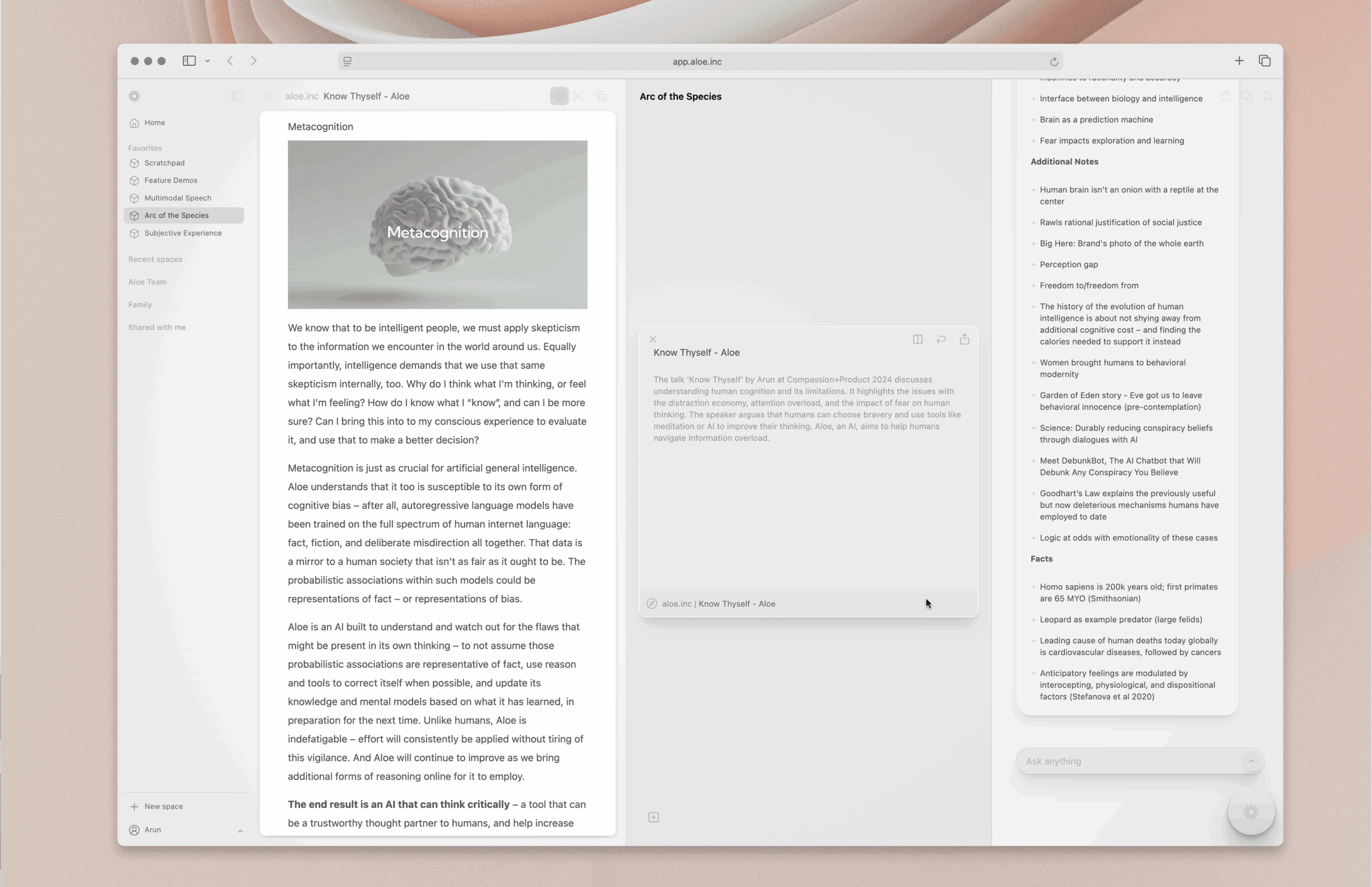 Interview: The Future of Information with Arun Bahl, cofounder of Aloe